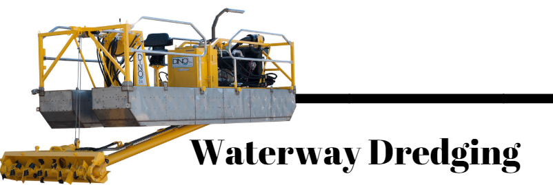The Dino6 water dredging equipment