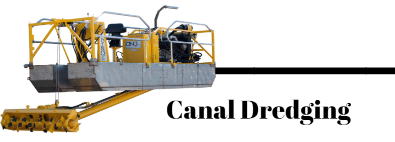 The Dino6 dredge, a canal dredger